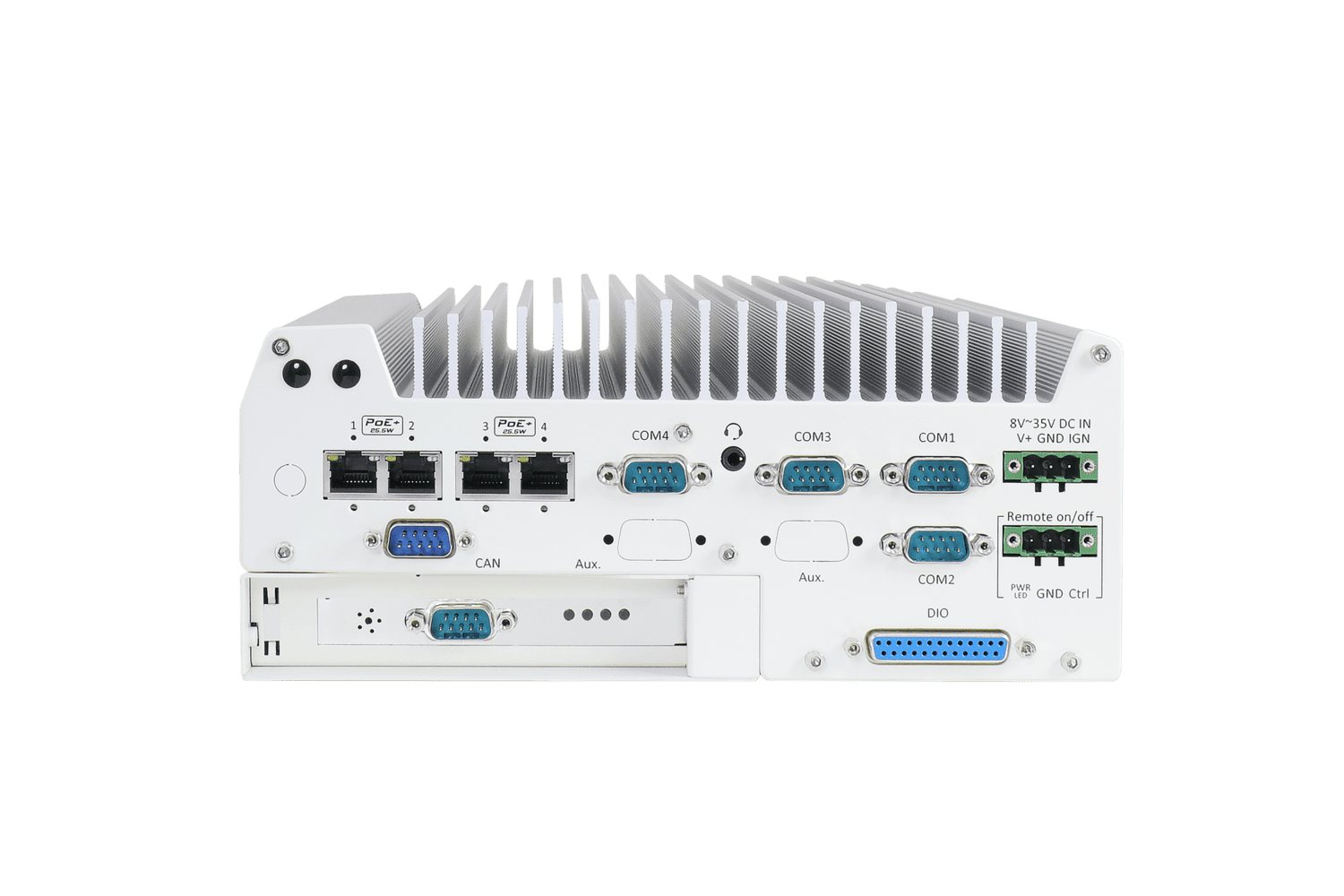 Neousys Nuvo-7258VTC Rueckseite