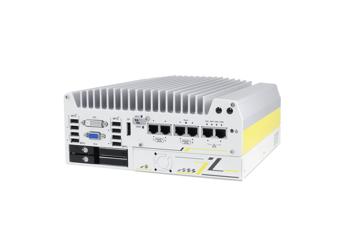 Neousys Nuvo-7258VTC Vorne