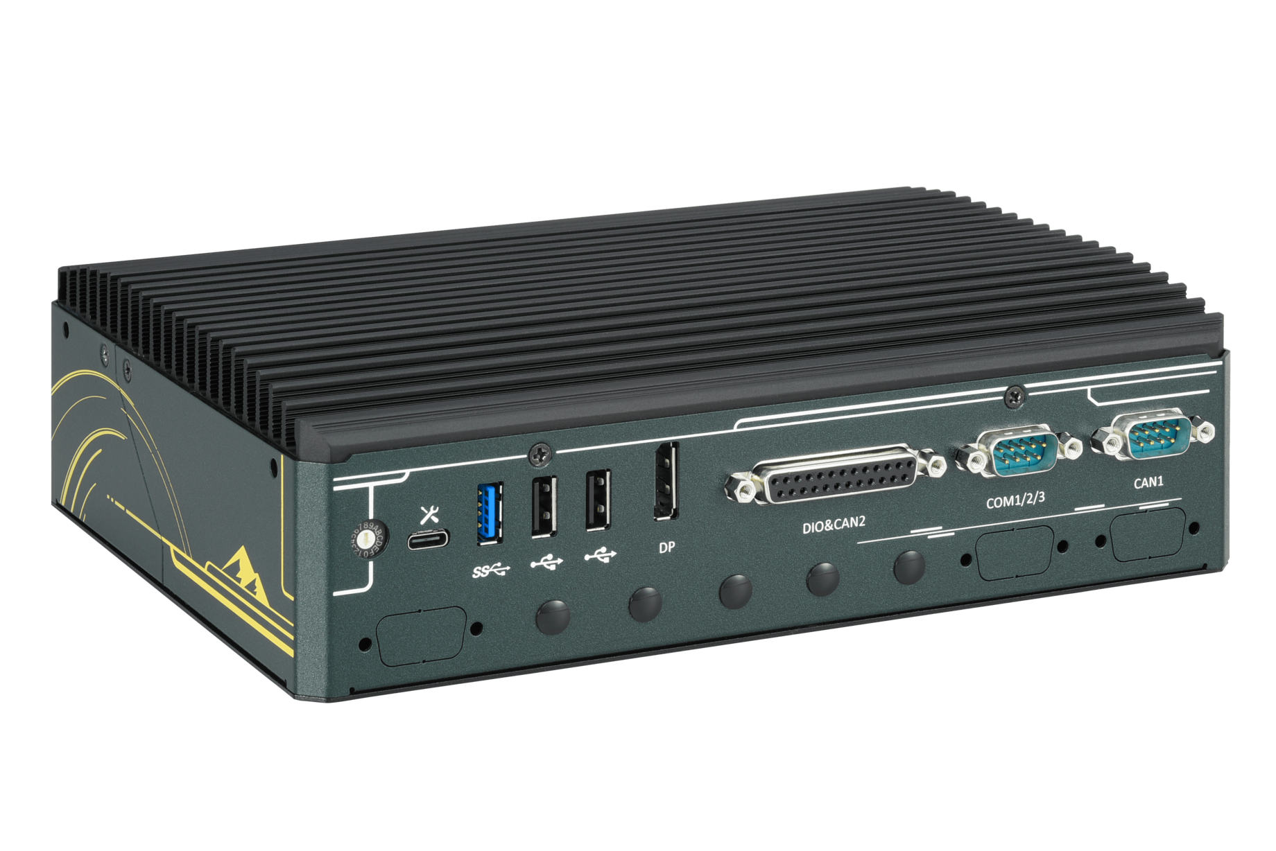 Neousys NRU-220S Hinten