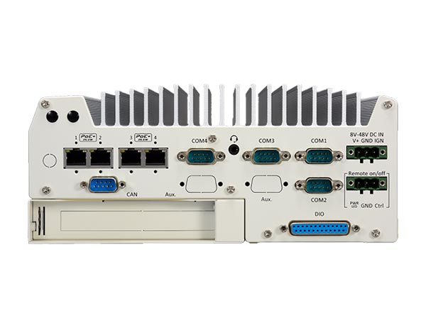 Neousys Nuvo-9204VTC Vroderseite